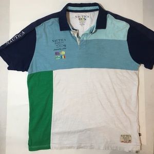 Nautica Jeans Vintage Polo Mens Size XL